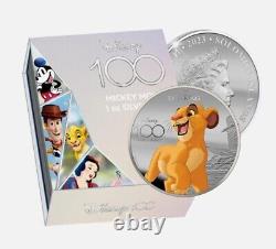 2023 Solomon Island 1 Oz silver Proof coin Lion King With Mintage Of Only 1000