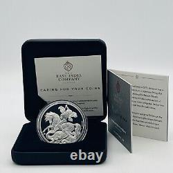 2023 St. Helena Masterpiece William Wyon St George & Dragon Silver Proof £1 Coin