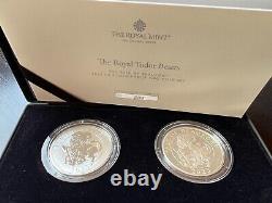 2023 Tudor Beasts Yale of Beaufort Silver Proof Two-Coin Set