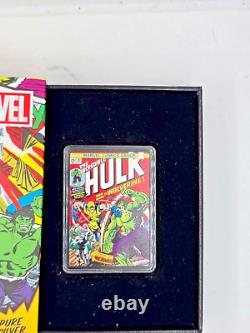 2024 1 oz. 999 Silver Niue Marvel Comix The Incredible Hulk #181 WOLVERINE Coin