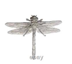 2024 Cameroon 3D Dragonfly 7 Gram Silver Shaped Proof Coin Mintage of only 333