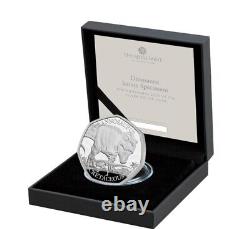 2024 Dinosaurs Royal Mint Iconic Specimens 50p Silver Proof Three-Coin Set