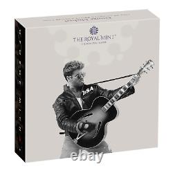 2024 Music Legends'George Michael' 1 oz 999 Fine Silver Proof Coin