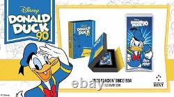 2024 NIue 1 oz Silver Proof Disney Donald Duck Wise Crackin Since 1934