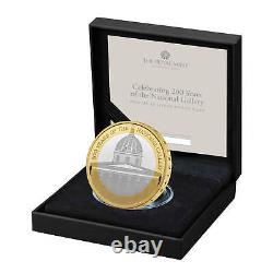 2024 National Gallery UK £2 Silver Proof Coin with Box and COA