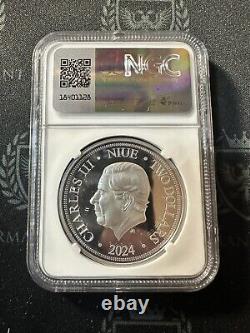 2024 Niue 1 oz Silver Proof Incredible Hulk NGC PF70 Ultra Cameo 1st Release