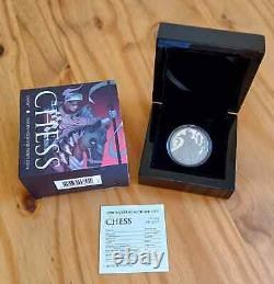 2024 Niue CHESS KNIGHT 1oz SILVER PROOF Coin Boxed COA