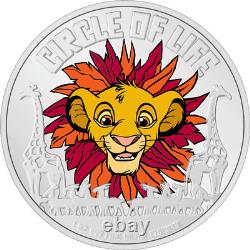 2024 Niue Disney Lion King 30th Ann. Circle of Life 1 oz Silver Proof Coin