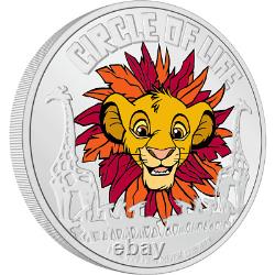 2024 Niue Disney Lion King 30th Ann. Circle of Life 1 oz Silver Proof Coin