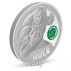 2024 Niue Marvel Classic Superheroes Incredible Hulk 1 oz Silver Proof Coin