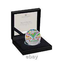 2024 Paul McCartney Music Legends Colour 1 Oz Silver Proof Coin with Box and COA