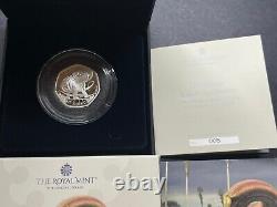 2024 Silver Proof Diplodocus UK 50p Fifty Pence 005