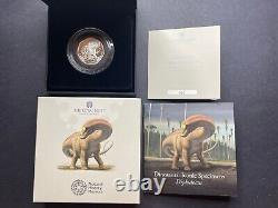 2024 Silver Proof Diplodocus UK 50p Fifty Pence 015