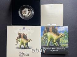 2024 Silver Proof Stegosaurus UK 50p Fifty Pence 451