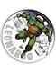 2024 Tuvalu Teenage Mutant Ninja Turtles Leonardo 1 oz Silver Colored Proof Coin