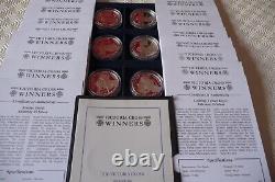 A Boxed Victoria Cross £5 Proof Silver Collection (18 coins)
