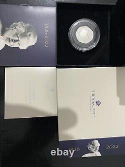 A Special 2022 Her Majesty Queen Elizabeth II UK 50p Silver Piedfort Proof Coin