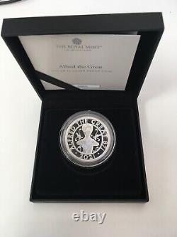 Alfred the Great 2021 UK £5 Silver Proof Coin