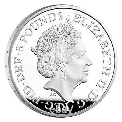 Alfred the Great 2021 UK £5 Silver Proof Coin