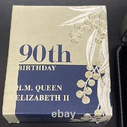 Australia 1oz Silver Proof Coin H. M Queen Elizabeth ll 90th Birthday cwl4157/12