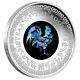 Australia Opal Series Lunar Year of the Rooster 2017 1oz Silver Proof $1 Coin