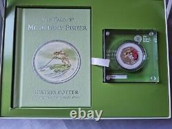 Beatrix Potter Silver proof coin & Book gift sets Limited Editions