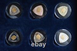 Bermuda Shipwrecks Silver Proof Collection 6 x $3 Coin Set