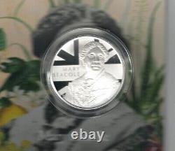 Boxed 2023 Charles III Mary Seacole Standard Silver Proof £5 Coin-mint