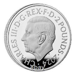 Britannia 1oz silver Proof coin 2024 Comes In Original Packaging And COA
