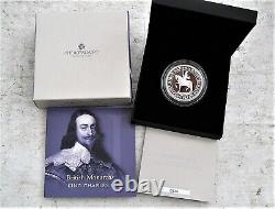 British Monarchs King Charles I 2023 1oz Silver Proof Coin. C. O. A 0114