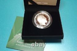 British Monarchs King Edward VII 1 oz silver proof coin 2022
