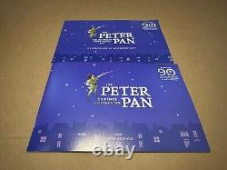 Celebrating 90 Years Of Peter Pan Silver Proof 50p Coin Set Fifty Pence COA0259