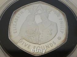 Diamond Wedding Anniversary 18 x proof silver coin collection. 925 2007 case COA