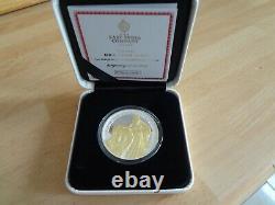 EIC 2020 Gold Plated Silver Proof Una And The Lion Coin