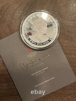 EIC 2022 Masterpiece Gothic Crown 2oz Silver Proof Coin- by East India Company