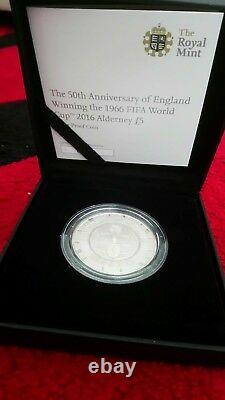 England? Winning The 1966 World Cup 2016 £5 Silver Proof Coin