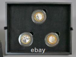 Ernest Shackelton 100th Aniversary Silver Proof Coin Set + COA, Case 152