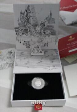 Fantastic 2023, alices tea party 1oz silver proof coin, limited addition of 2500