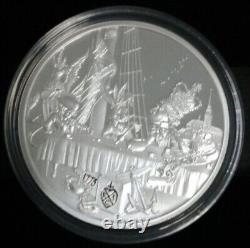Fantastic 2023, alices tea party 1oz silver proof coin, limited addition of 2500