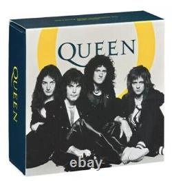 Great Britain UK 2020 £1 One Pounds QUEEN MUSIC LEGENDS 1/2oz Silver Proof Coin