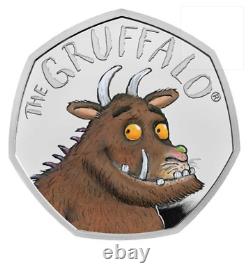 Gruffalo Silver Proof Coin 50p