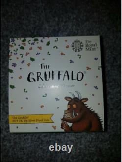 Gruffalo Silver Proof Coin 50p