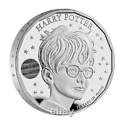 Harry Potter 2022 Uk 1oz Silver Proof Coin £2 Great Britain England Royal Mint