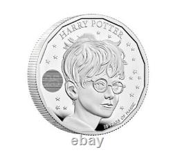 Harry Potter 2oz Silver Proof Coin 2022 uk ltd edition 750 Royal Mint