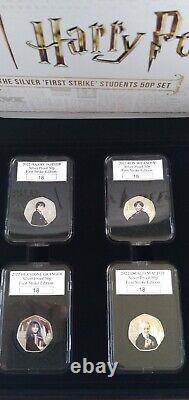 Harry Potter Silver Proof 50p Coin Set First Strike Only 50 Worldwide Investment