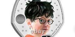 Harry Potter limited edition 2022 UK 50p Silver Proof Coin
