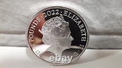 Her Majesty Queen Elizabeth II 2022 UK 1oz Silver Proof Coin NEW