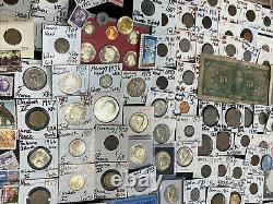 Huge Lot 500 Coin/Stamp/CurrencySilver Note/Buffalo/WL/Proof/Indian/VDB/Mercury