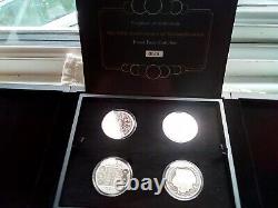 Isle of Man, Jersey and Guernsey 50 Years of Decimalisation 4 Coin Proof set