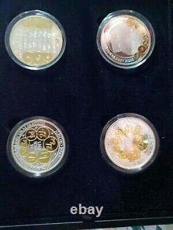 Isle of Man, Jersey and Guernsey 50 Years of Decimalisation Silver Proof set